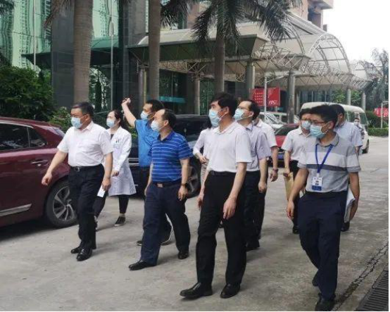 市卫健委领导一行莅临广州市第一人民医院鹤